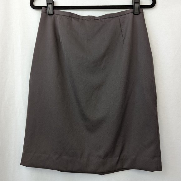 Classiques Entier Grey Pencil Skirt Size 10 - Picture 1 of 9